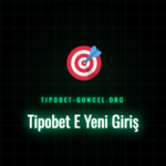 Tipobet E Yeni Giriş işlemi için bir dizüstü bilgisayar ekranı.