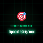 Tipobet Giriş Yeni adresi aramasını gösteren bir laptop ekranı.