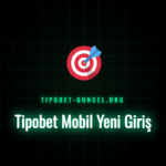 Bir akıllı telefonda Tipobet Mobil Yeni Giriş sayfası açık.