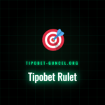 Tipobet Rulet masasında dönen top ve bahis fişleri.