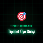 Tipobet Üye Girişi ekranını gösteren bir dizüstü bilgisayar