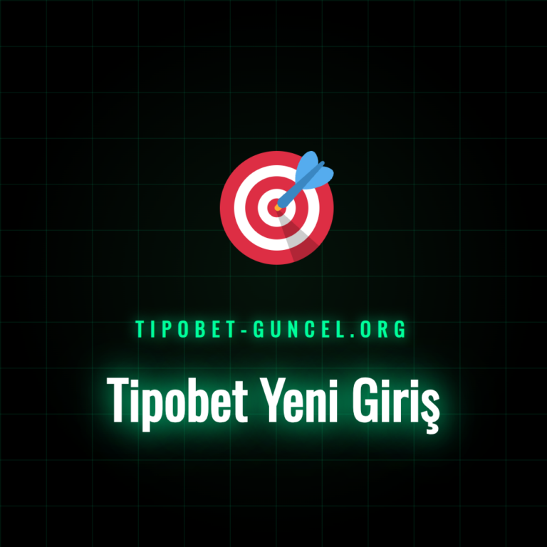 Tipobet yeni giriş arayüzünü gösteren bir bilgisayar ekranı